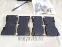 Power Stop 172173 Передние керамические колодки Evolution PLUS Z17